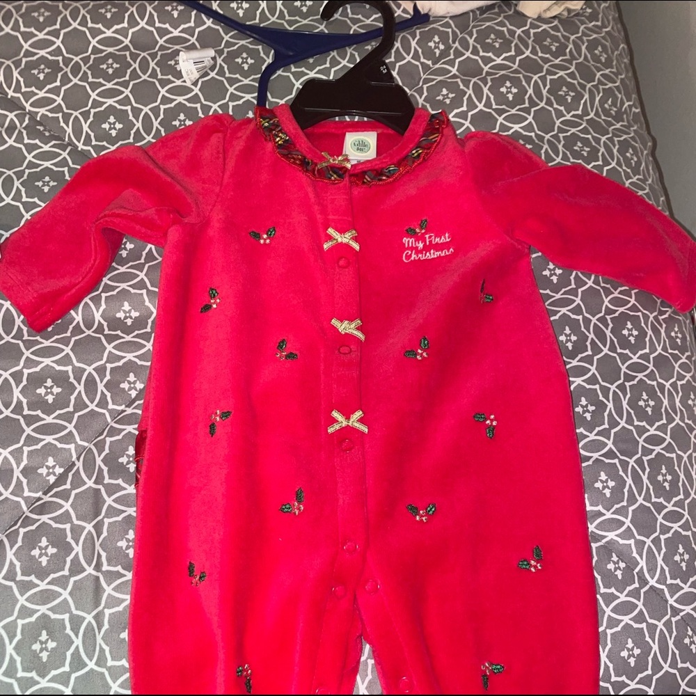 My first Christmas bodysuit Baby